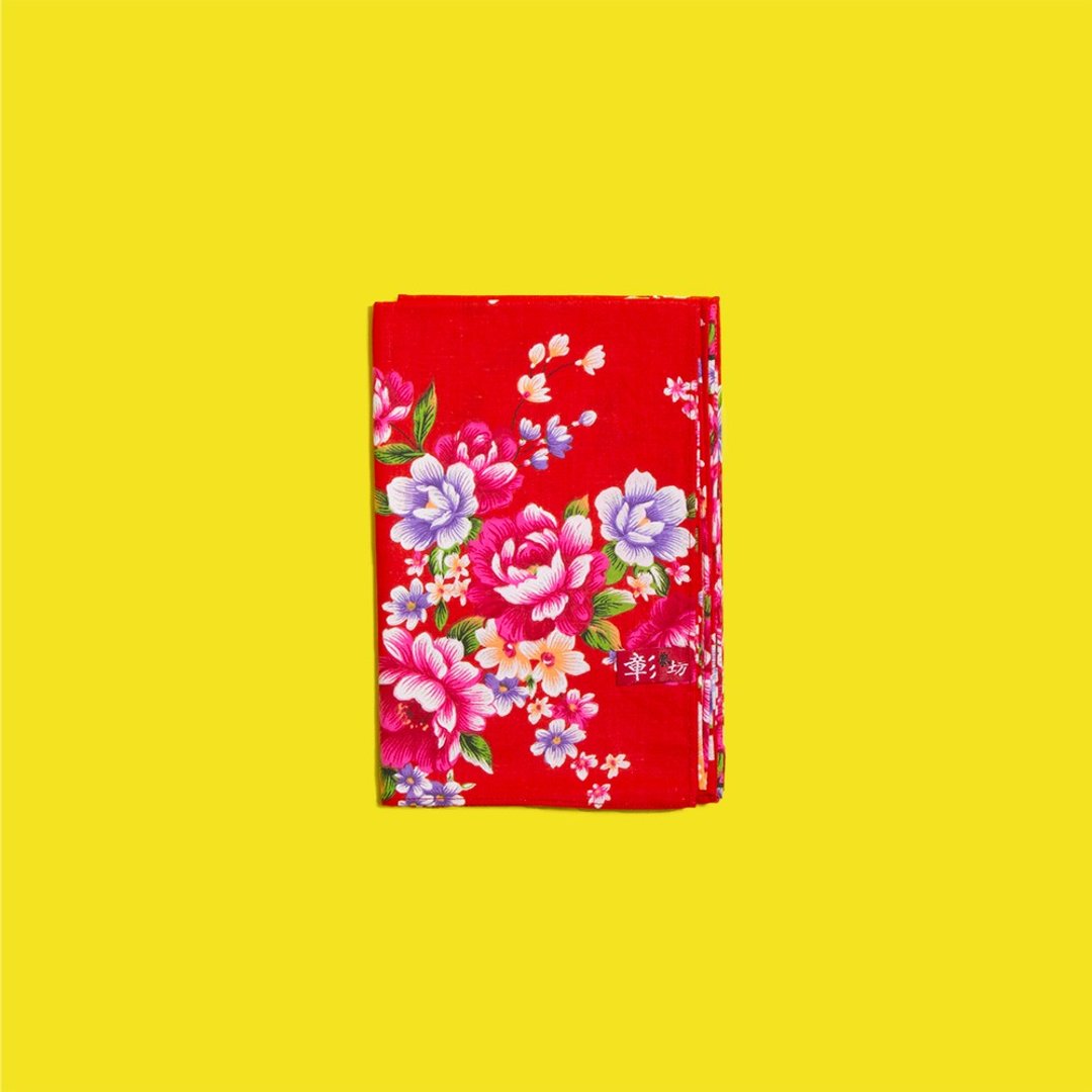 【不要叫我客家花布】90x90 方巾/布料DIY - 编织/刺绣/羊毛毡/裁缝 - 棉 多色