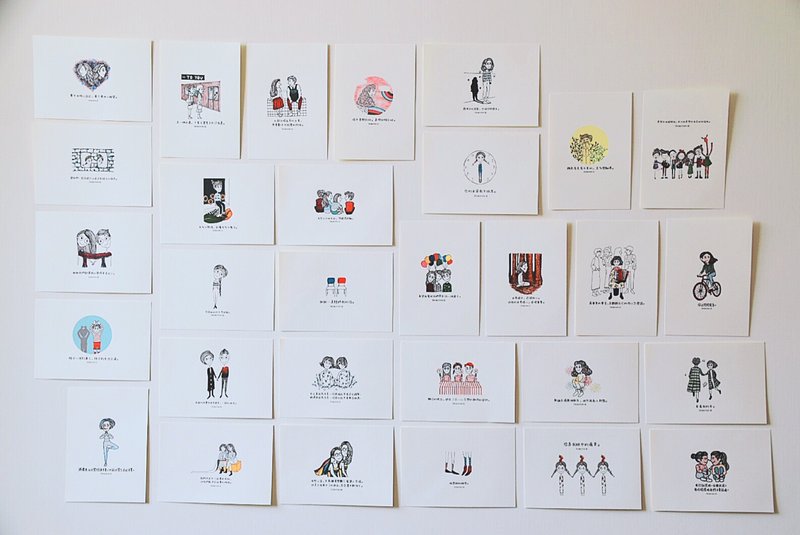 30张不嫌少 明信片组 - 卡片/明信片 - 纸 多色