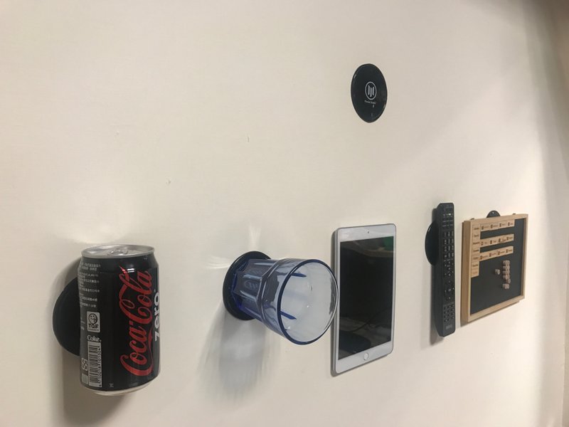 Nano Sticky万用犀利无痕贴2.0加强版 - 墙贴/壁贴 - 硅胶 黑色