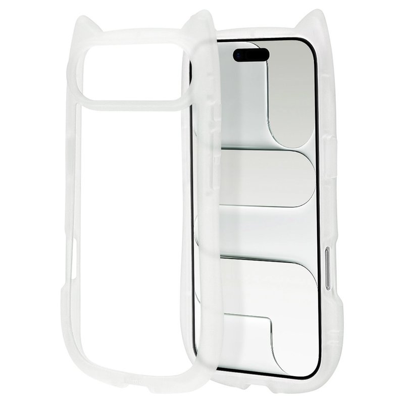 RASTABANANA MIMI iPHONE17 Air 可爱猫耳双料手机壳 防摔 保护 - 手机壳/手机套 - 硅胶 多色