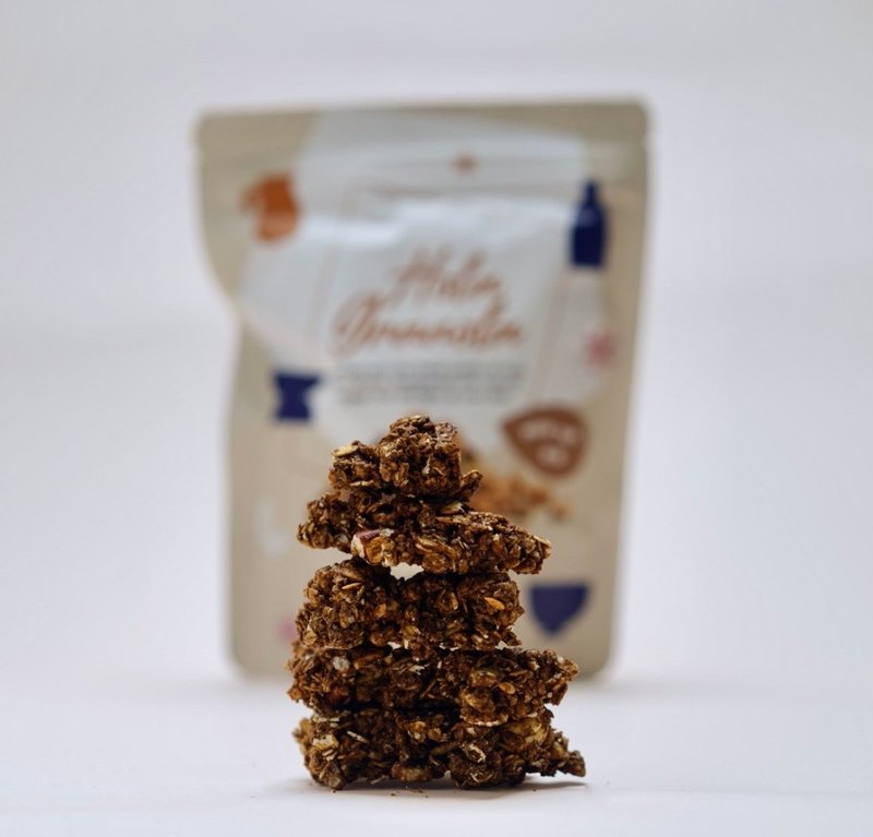 Hola Granola 奶茶 - 谷物麦片 - 新鲜食材 卡其色