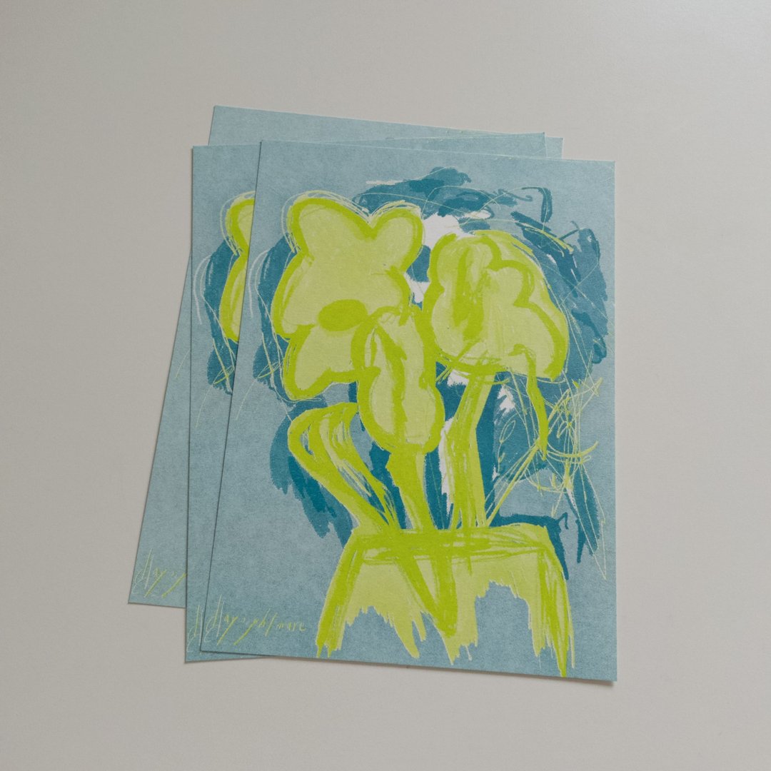 Riso海报 still life: lemonade - 海报/装饰画/版画 - 纸 