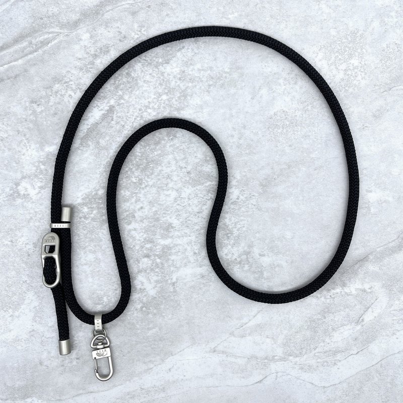 niji 斜挎手机调节绳 黑色 9mm Black Color - 其他 - 塑料 多色