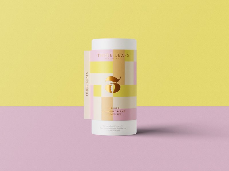 【Three Leafs Tea】洋甘菊乌龙茶 - 茶 - 新鲜食材 黄色