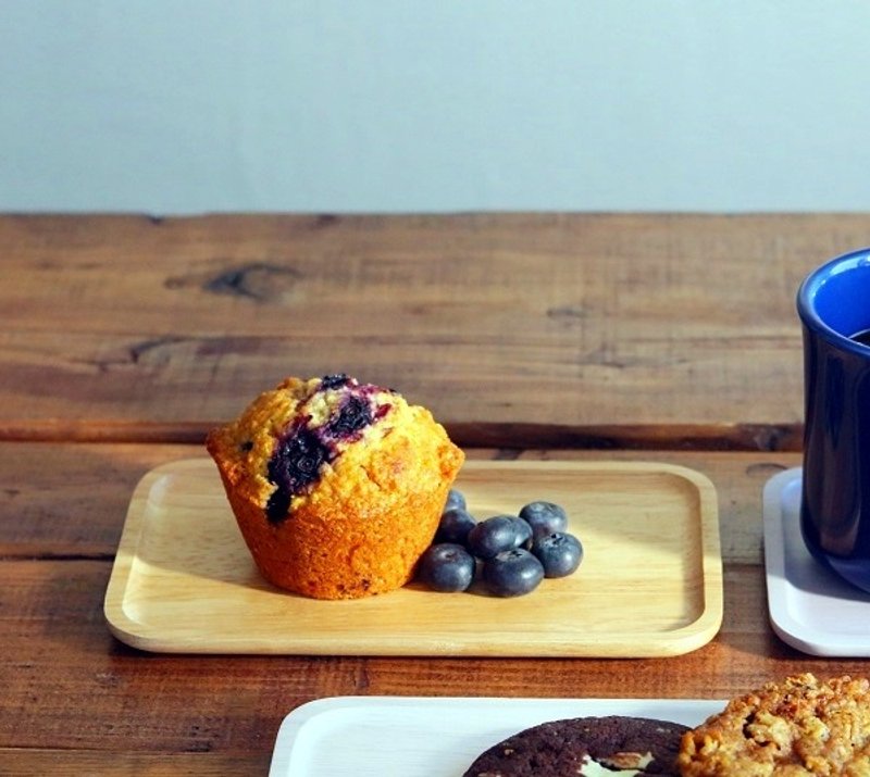日本 ACACIA 木制餐盘原木色 (S) - 浅碟/小碟子 - 木头 咖啡色