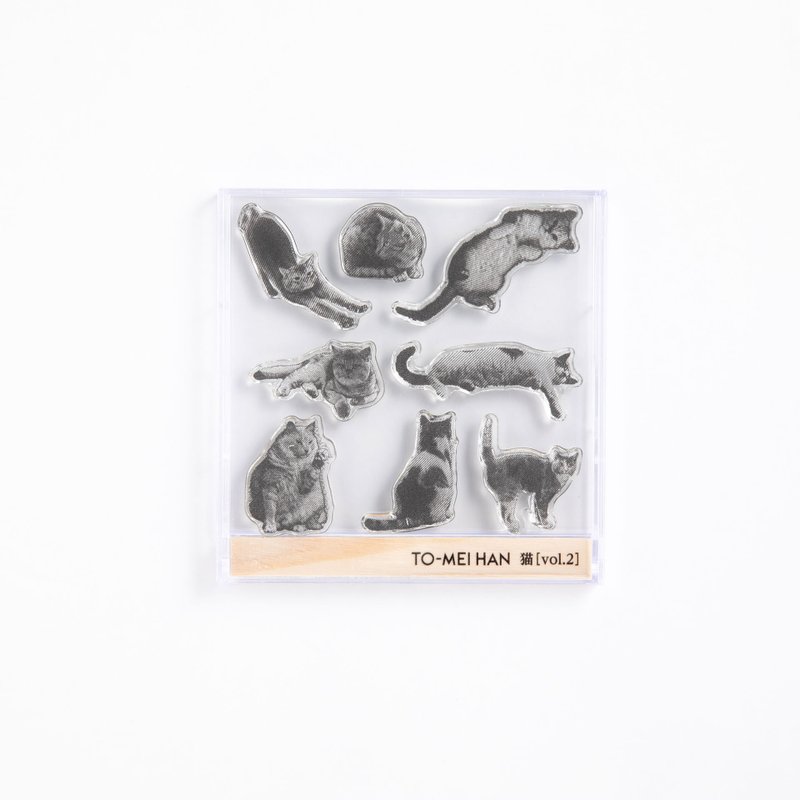 TO-MEI HAN 猫 vol.2 -超再现透明印章- - 印章/印台 - 树脂 透明