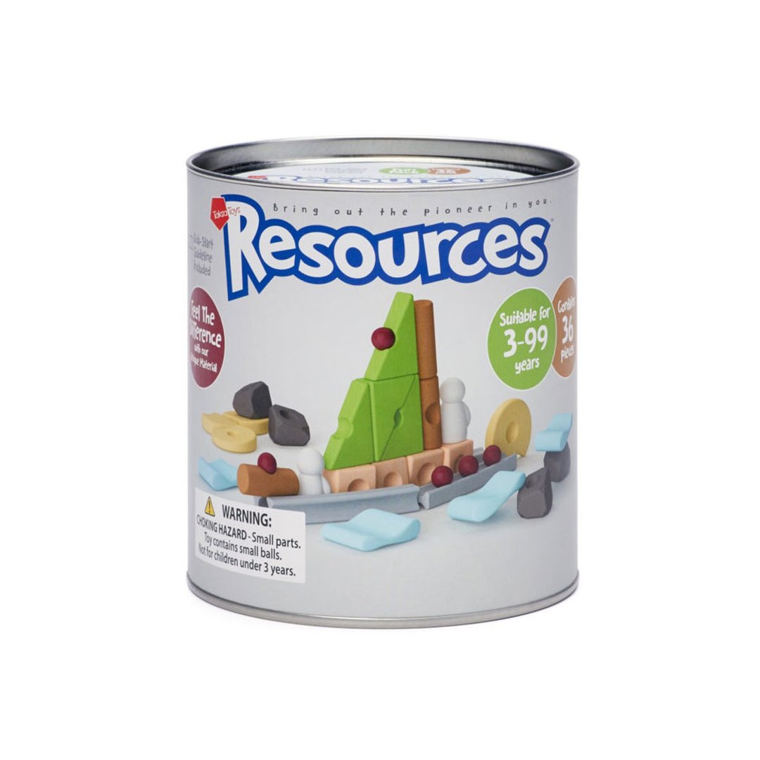 Resources 益智平衡积木组 36PCS  | 幼儿玩具 | 开放式玩法 | - 玩具/玩偶 - 塑料 灰色