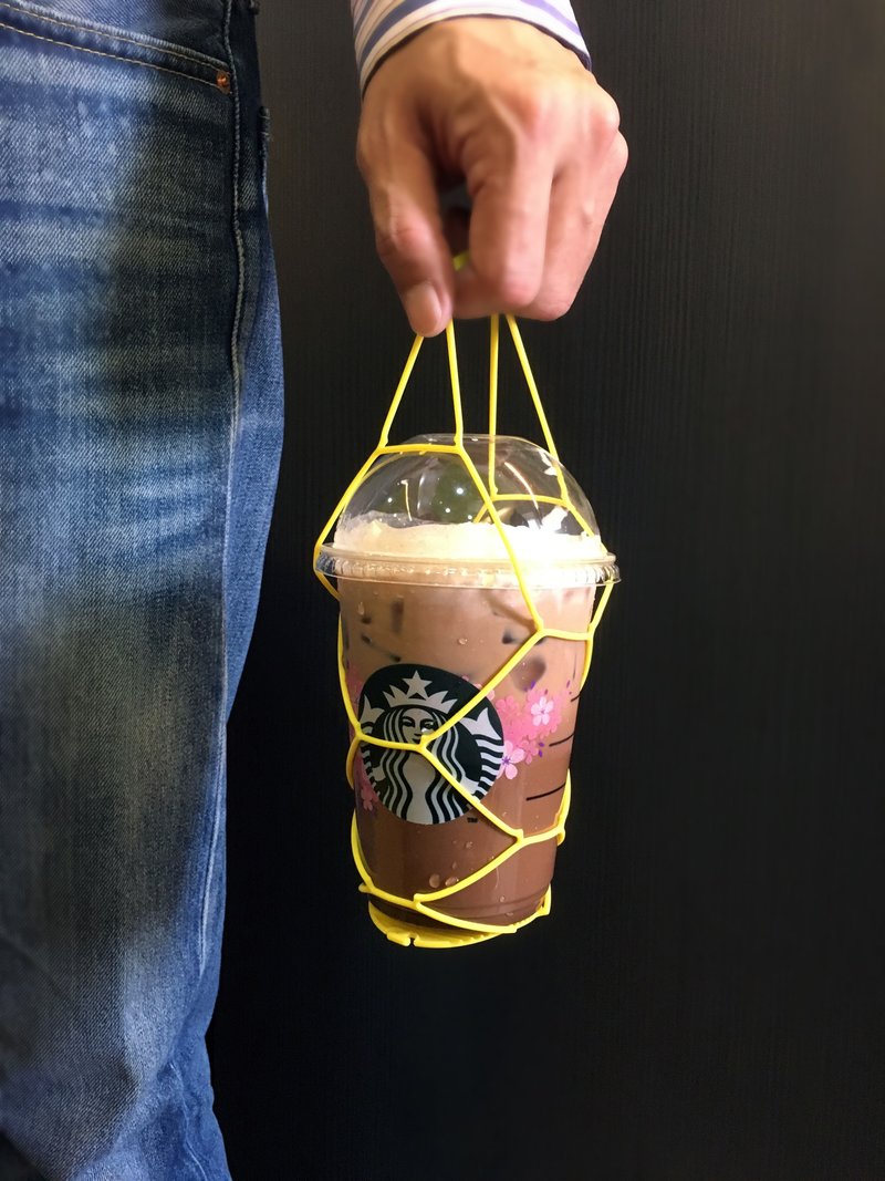 Kalo卡乐创意 环保饮料提袋5入 杯袋杯套 手摇杯 饮料袋 环保提袋 - 随行杯提袋/水壶袋 - 硅胶 多色