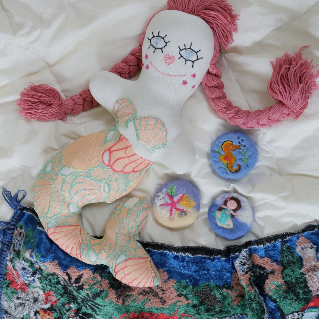 Under the Sea Felted Soap - 肥皂/手工皂 - 羊毛 
