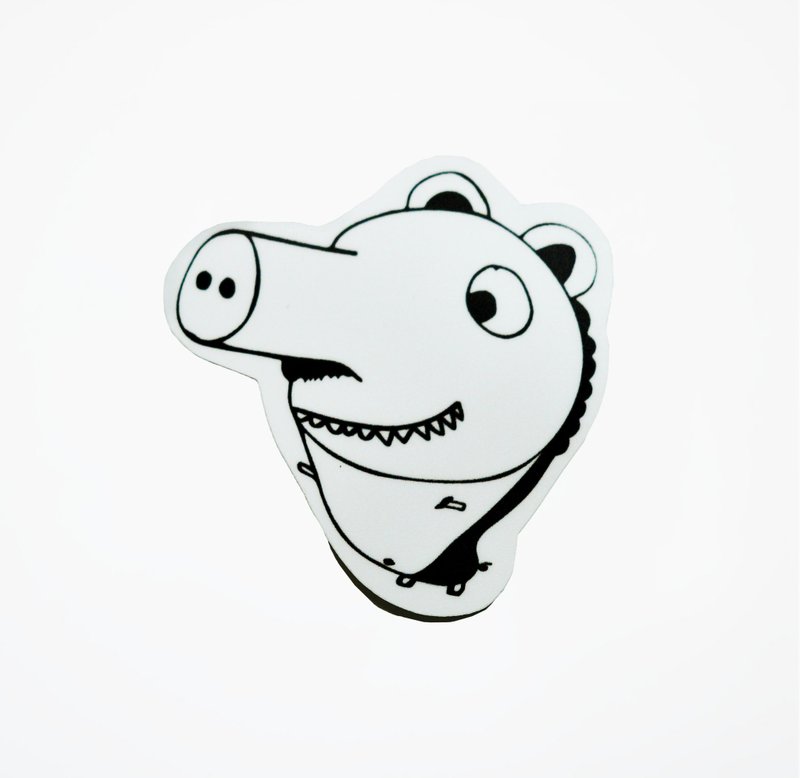 ( 长鼻猪 ) Li-good - 防水贴纸、行李箱贴纸 -NO.96 - 贴纸 - 塑料 