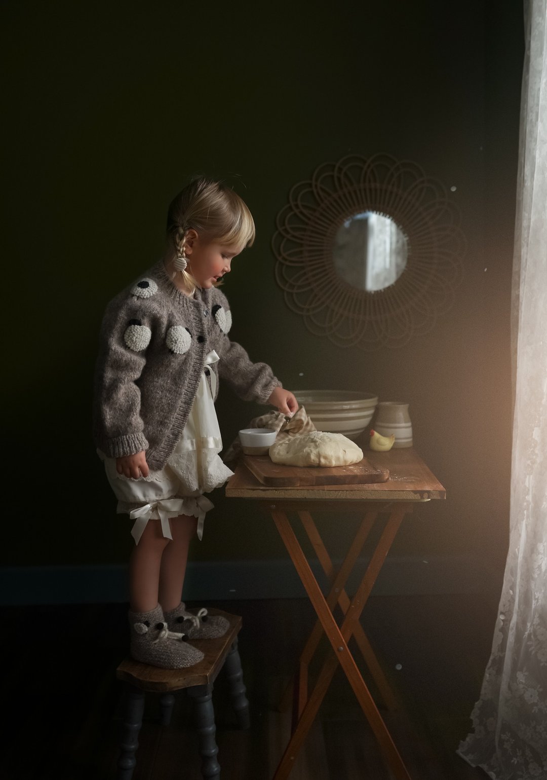 Sheeps Cardigan, Knitting cardigan, Kids cardigan, baby clothes, kids, Sheeps - 其他 - 羊毛 咖啡色
