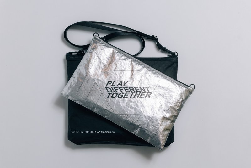 泰维克组合式随行包 - 侧背包/斜挎包 - 其他材质 银色