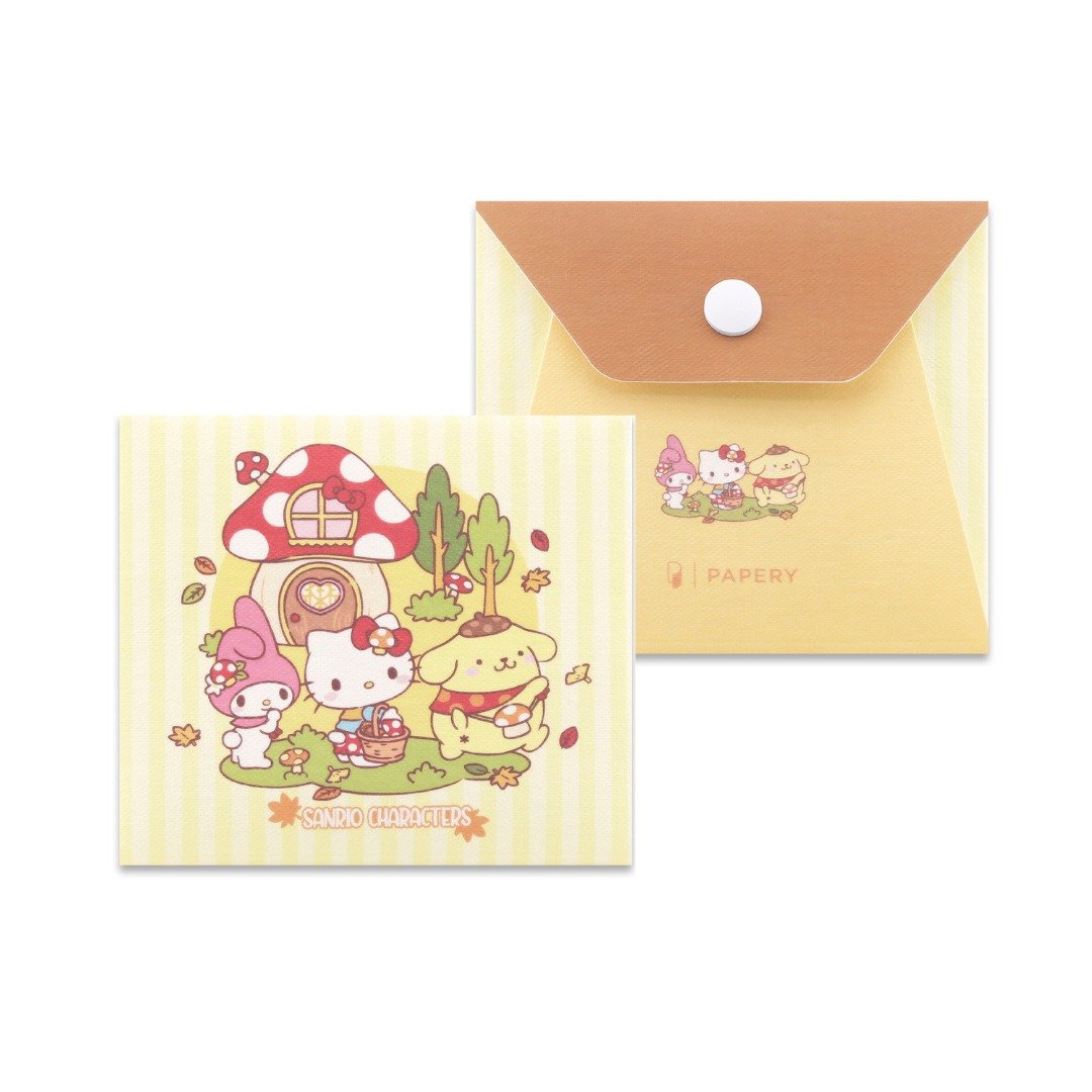 定制化礼物 MASKfolio S 口罩套 Sanrio - 蘑菇屋 - 口罩 - 纸 
