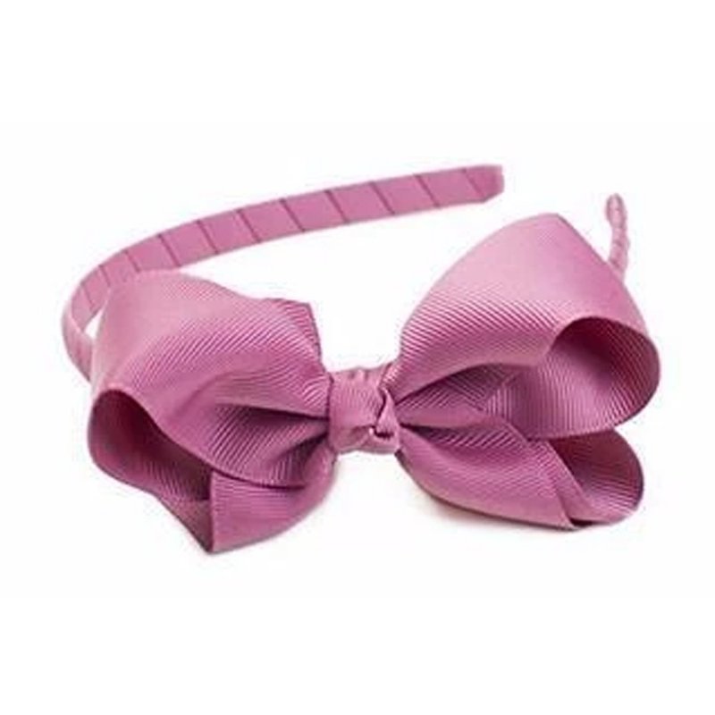 英国Ribbies 经典蝴蝶结发圈-粉紫 发饰 - 发饰 - 聚酯纤维 