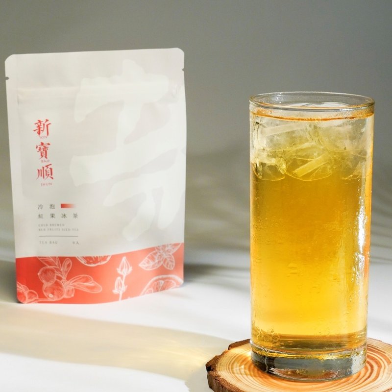 【快速冷泡】红果冰茶_无糖零卡却会甜 - 茶 - 环保材料 