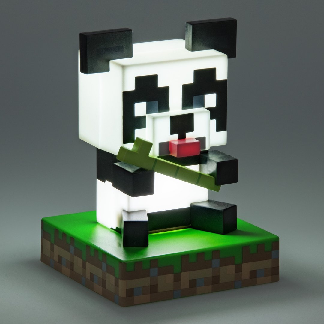 Minecraft 当个创世神二合一熊猫11CM 迷你造型气氛灯 - 其他 - 塑料 黑色