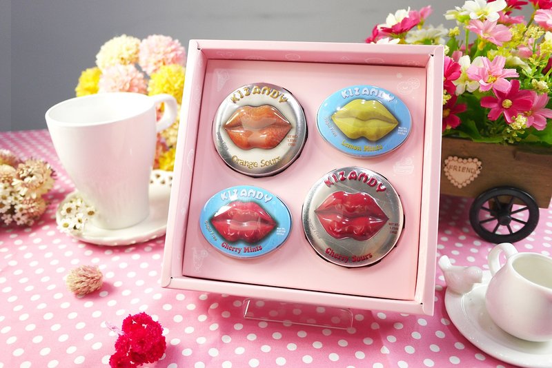 【Kizandy】粉红佳人礼盒-缤纷午茶 - 零食/点心 - 其他材质 粉红色