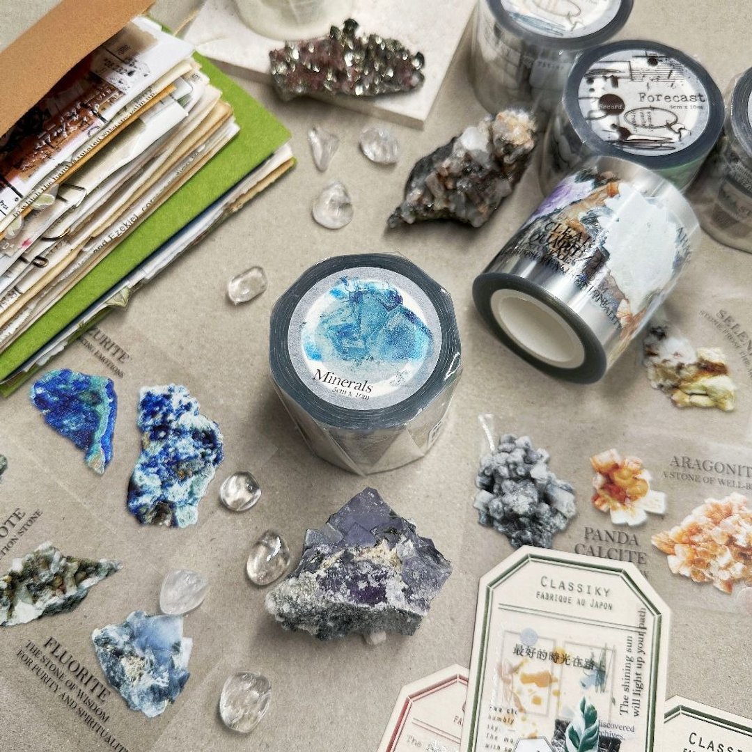 Minerals PET胶带 - 纸胶带 - 塑料 