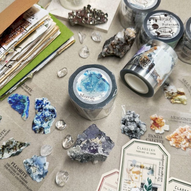 Minerals PET胶带 - 纸胶带 - 塑料 