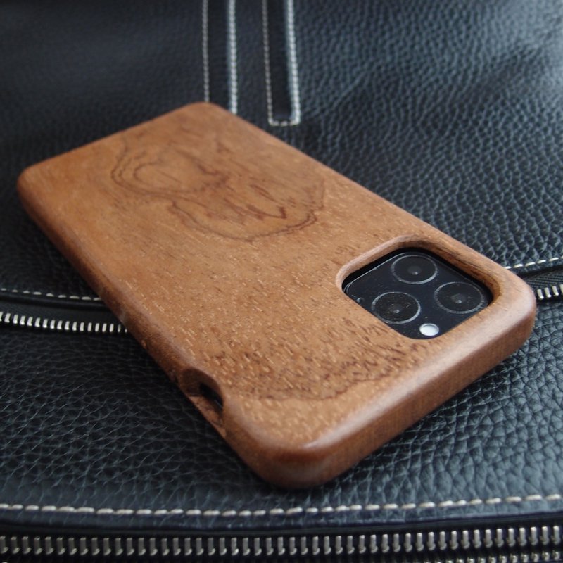 [Made to order] Achievements and secure support Wooden case for iPhone 11 Pro max - 手机壳/手机套 - 木头 