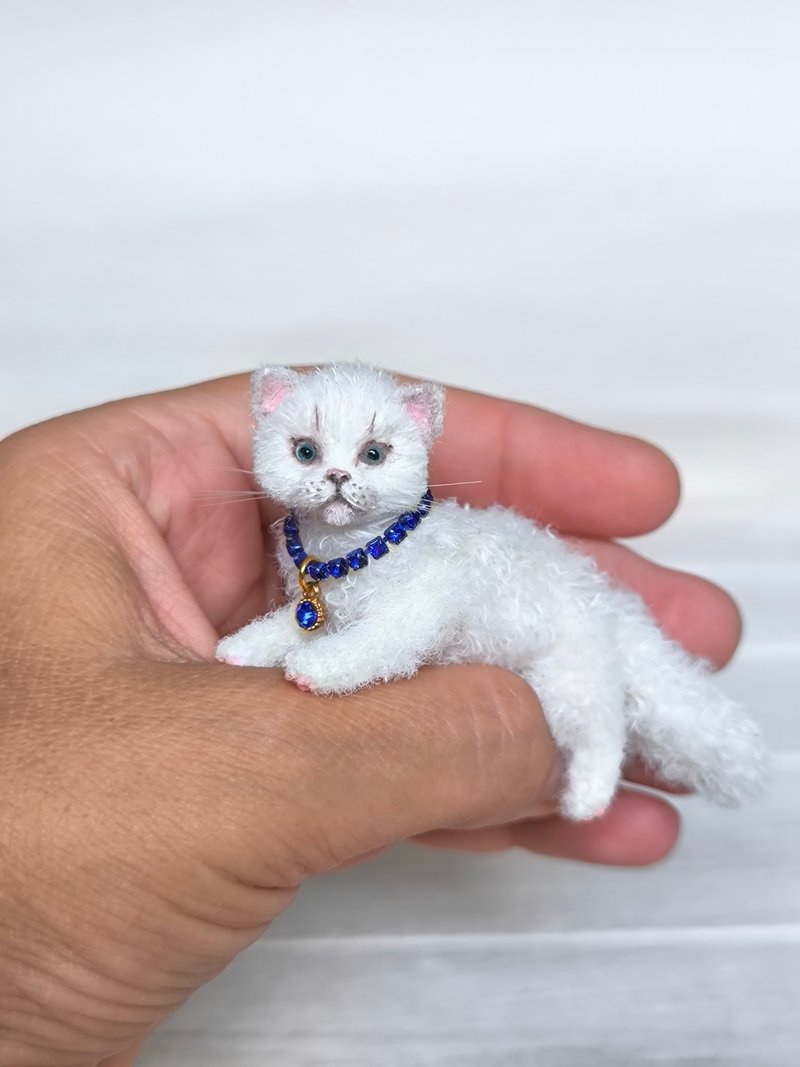 小猫由希 - 玩偶/公仔 - 羊毛 白色