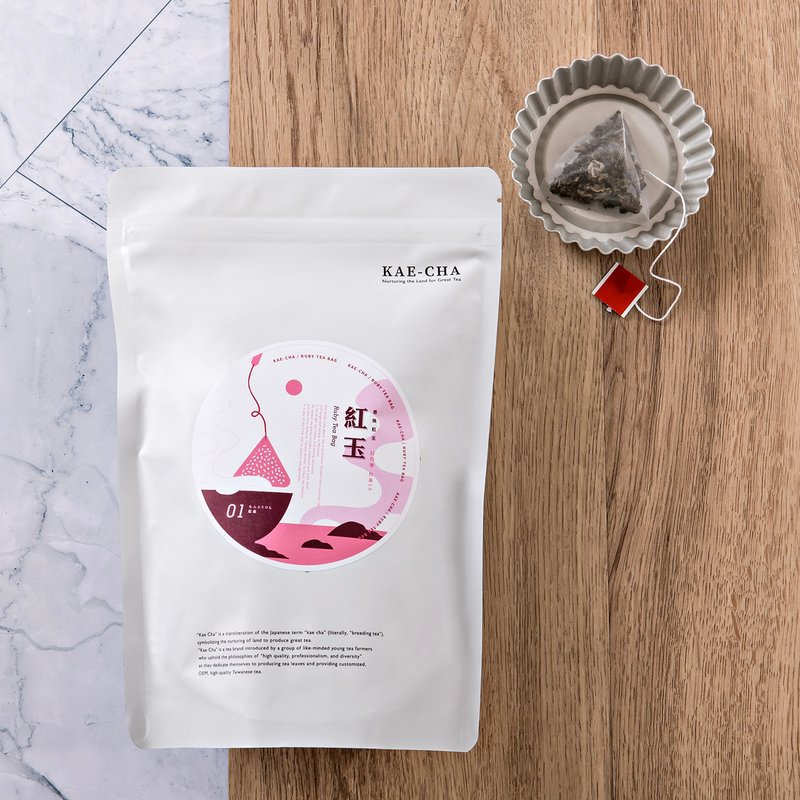 原叶三角茶包50入量贩包-香槟红玉 - 茶 - 新鲜食材 白色