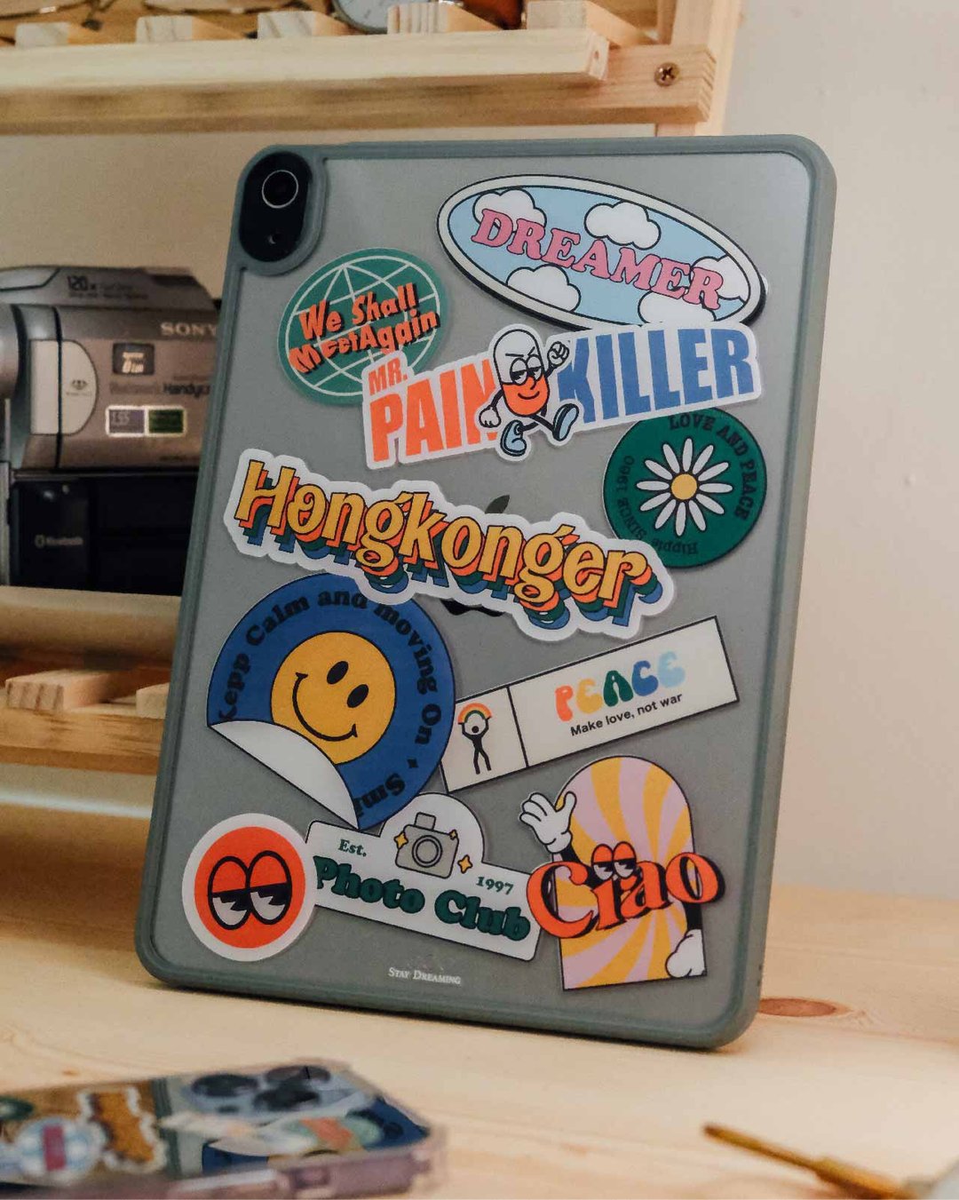 香港品牌 No More Pain iPad Case - 平板/电脑保护壳 - 塑料 