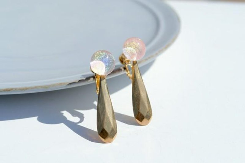 SAKURA + m - 耳环/耳夹 - 其他金属 