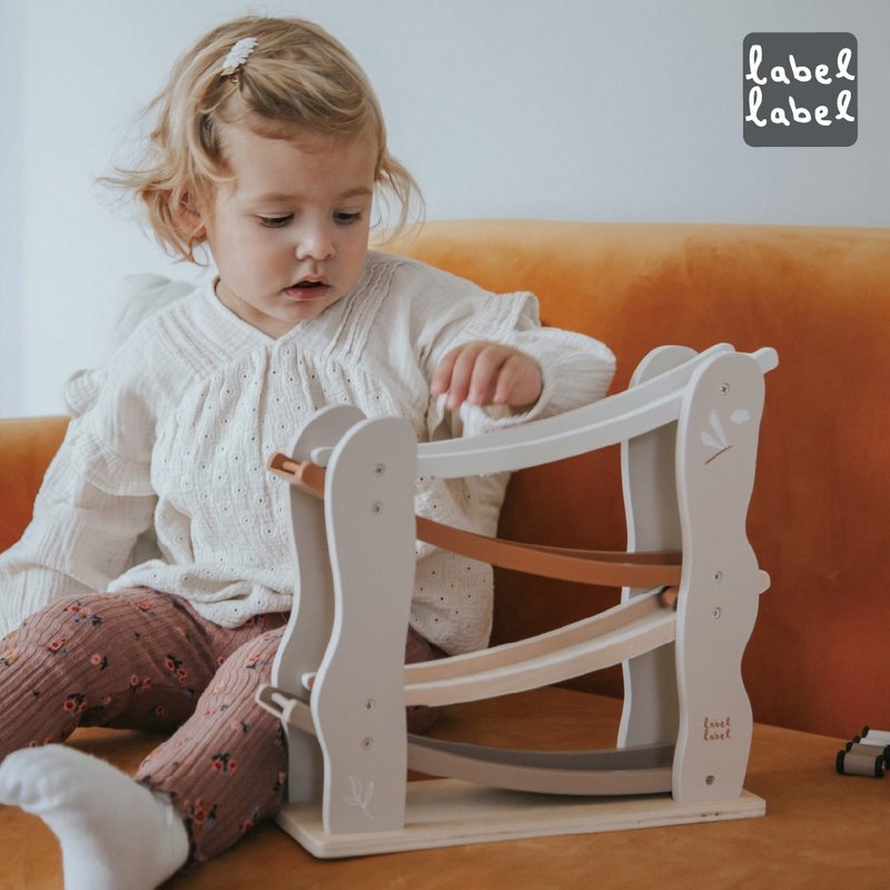 快速出货-【Label Label】小汽车木质轨道组-多色可选 - 玩具/玩偶 - 木头 