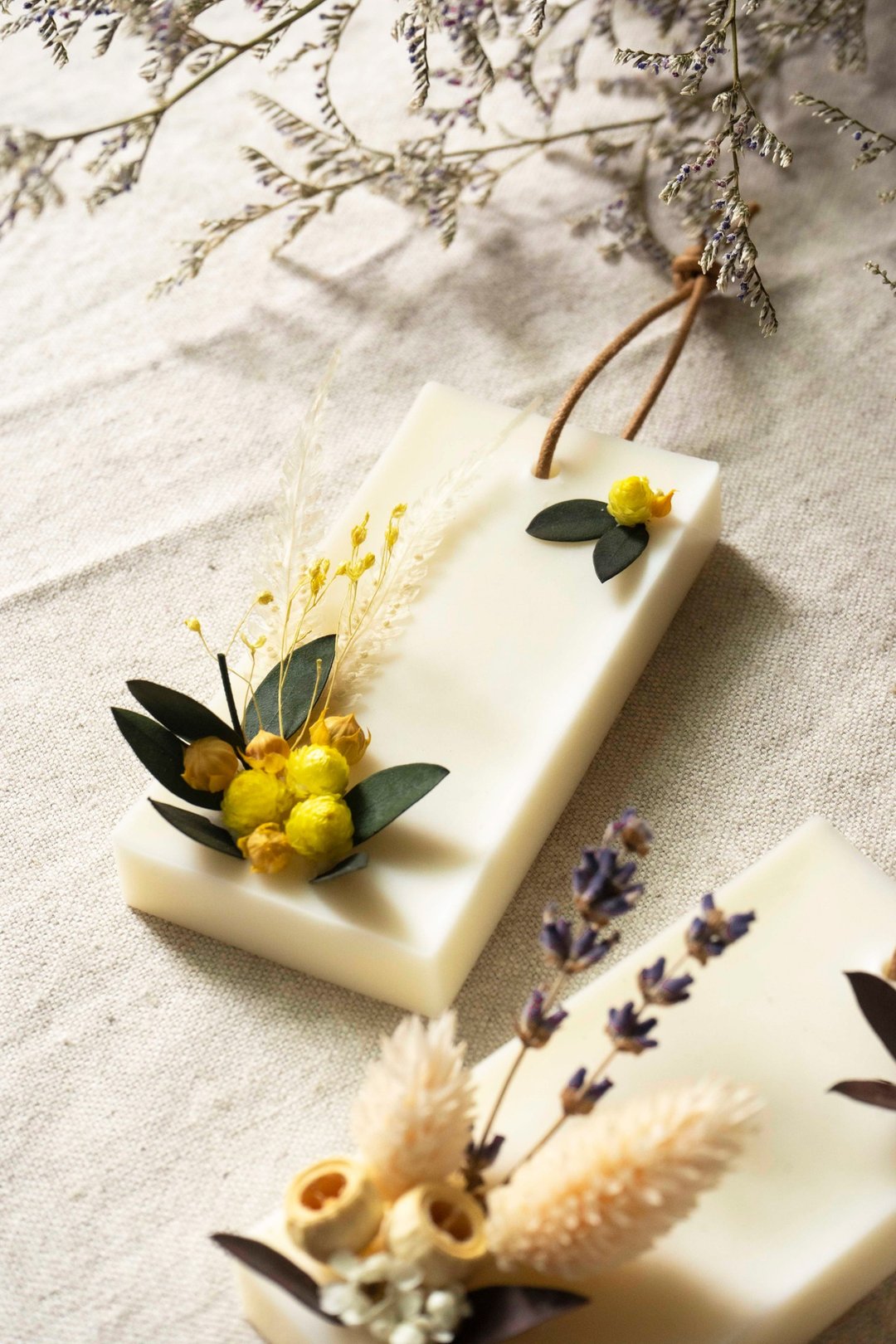 【快速出货】夏日花系香氛蜡片 DIY手作材料包 新手零失败 - 蜡烛/香氛/手工皂 - 蜡 