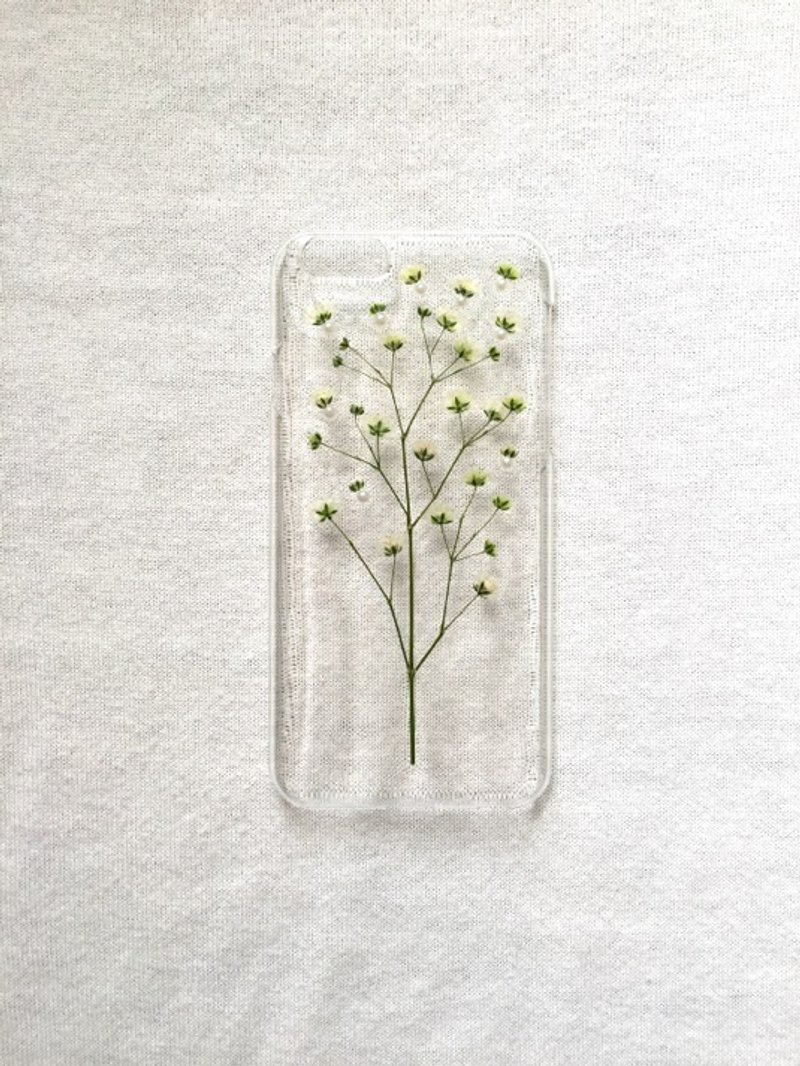 かすみ草のiPhoneケース - 手机壳/手机套 - 塑料 透明