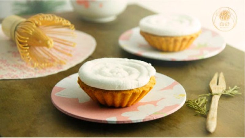 屏东新鲜柠檬-手工制作-棉花糖柠檬烧-6入/盒 - 蛋糕/甜点 - 新鲜食材 咖啡色