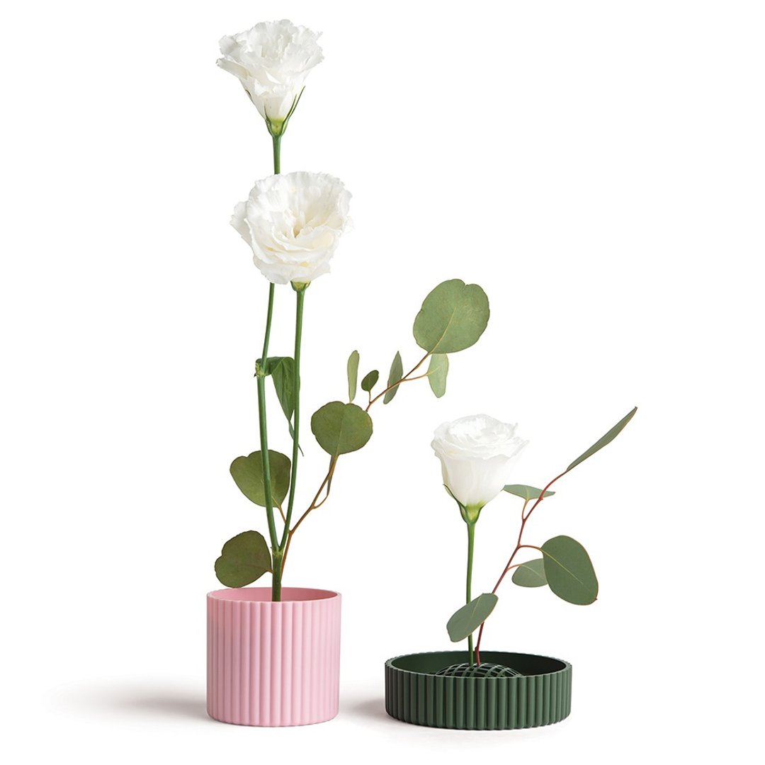 【特价】  绽放-花器(二入组) 瑕疵品 - 花瓶/陶器 - 塑料 多色
