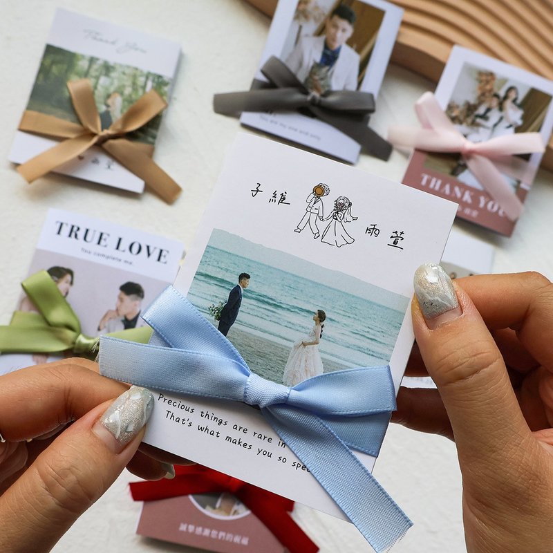 Time studio 三折页谢卡 | 少量10份起 值得纪念的谢卡 美式杂志 - 卡片/明信片 - 纸 多色