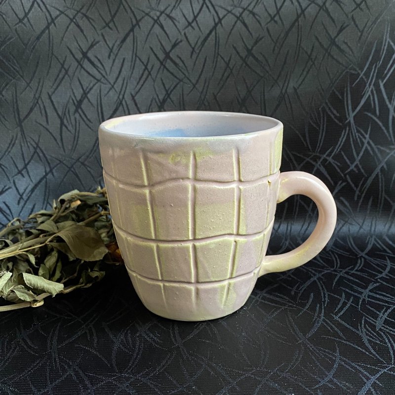 独角兽。手工咖啡杯 马克杯 茶杯 对杯 新年礼物 - 咖啡杯/马克杯 - 瓷 粉红色
