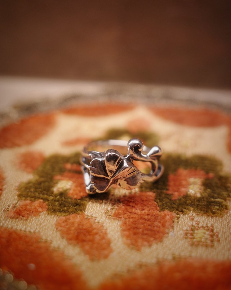 瓣序戒指 Petal Sequence ring - 戒指 - 银 