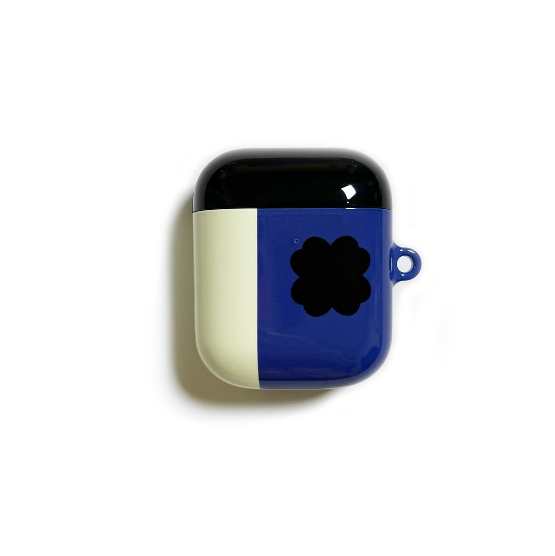 半三叶草硬式 AirPods 保护壳（海军蓝） - 耳机收纳 - 其他材质 蓝色