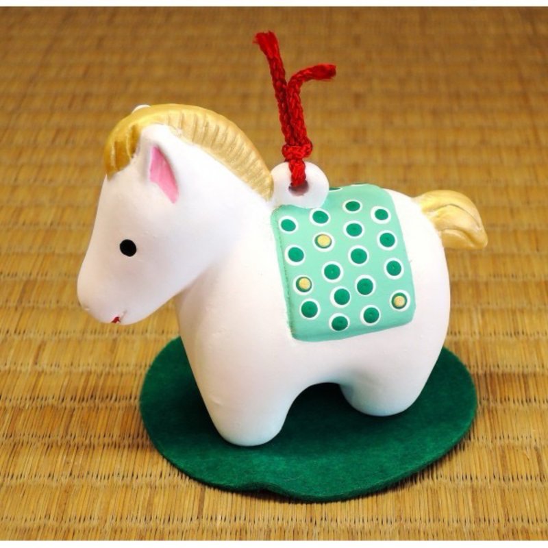 马年陶瓷手作摆饰－土铃神马 (白) - 摆饰 - 陶 