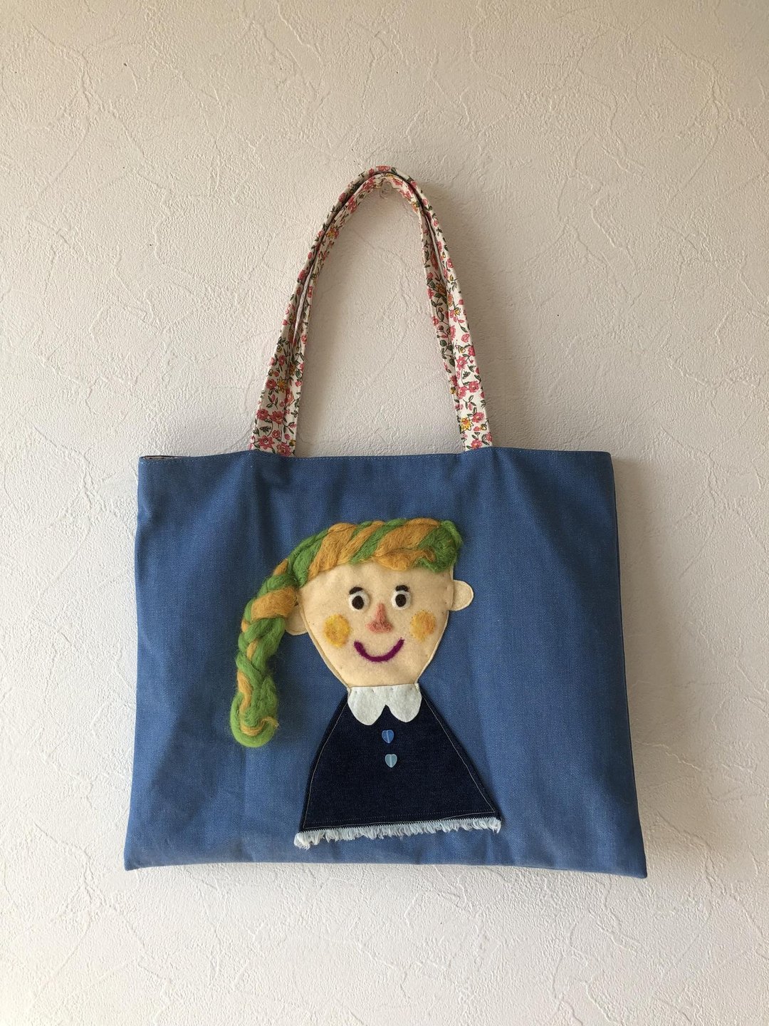 Girls bags denim - 手提包/手提袋 - 羊毛 