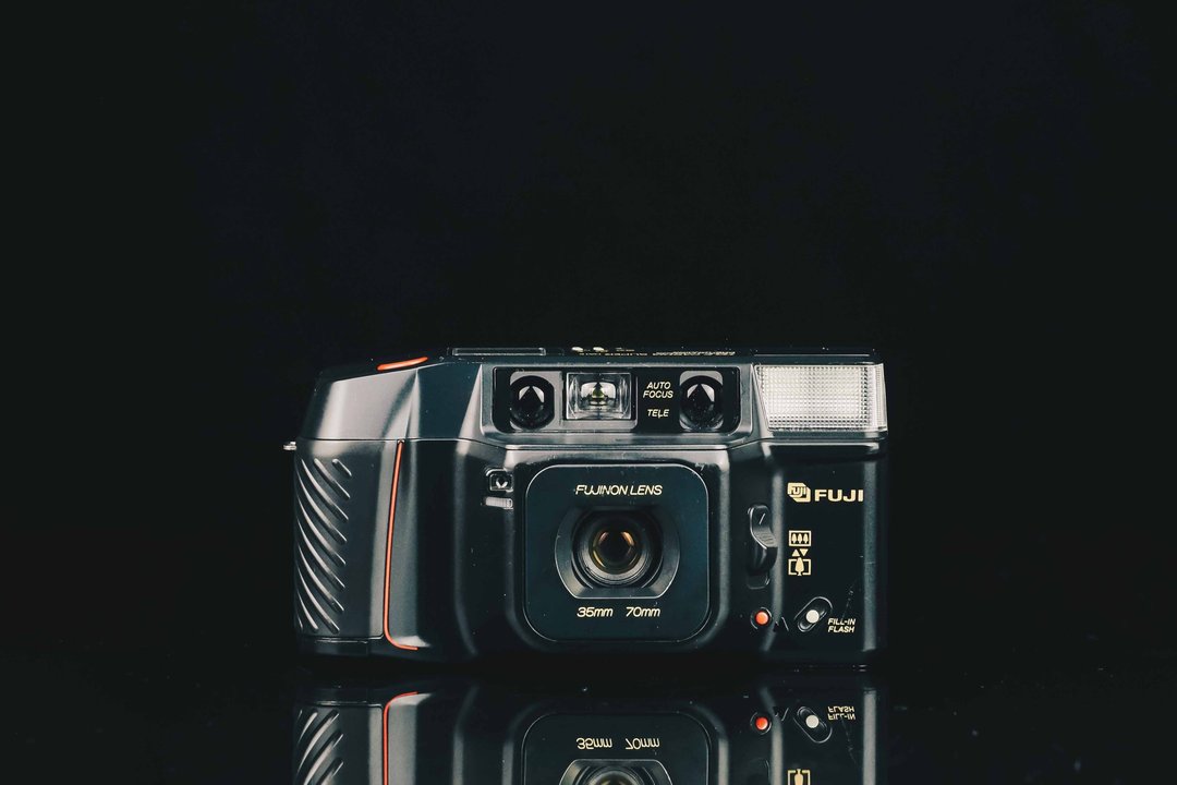 FUJI TELE CARDIA SUPER DATE #1925 #135底片相机 - 相机 - 其他金属 黑色