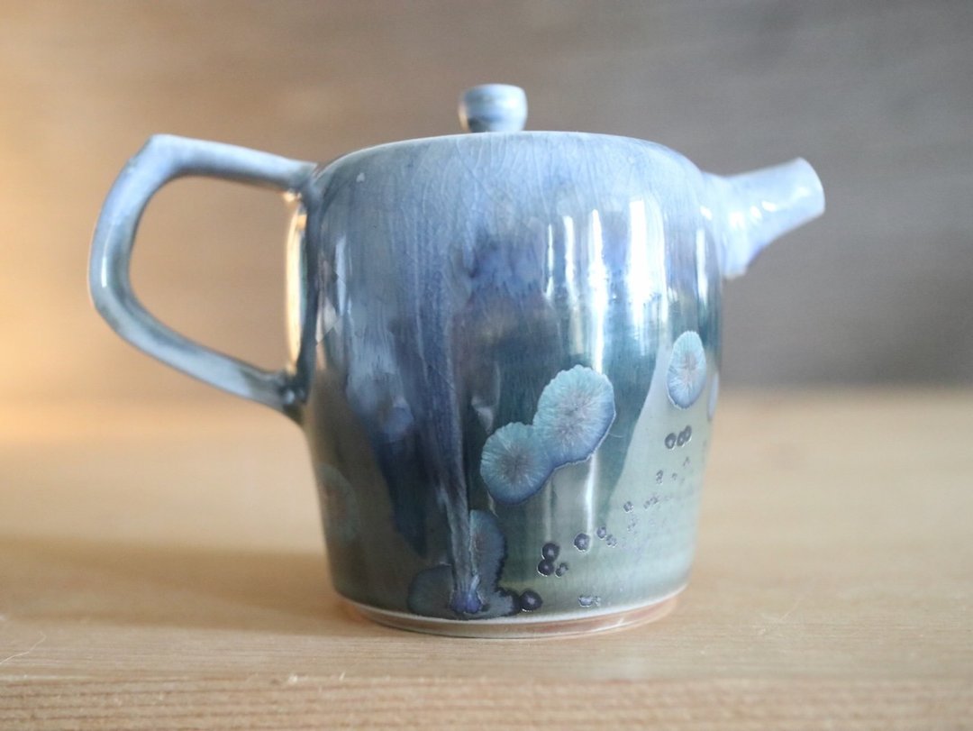 柴烧茶壶_TF - 茶具/茶杯 - 瓷 蓝色