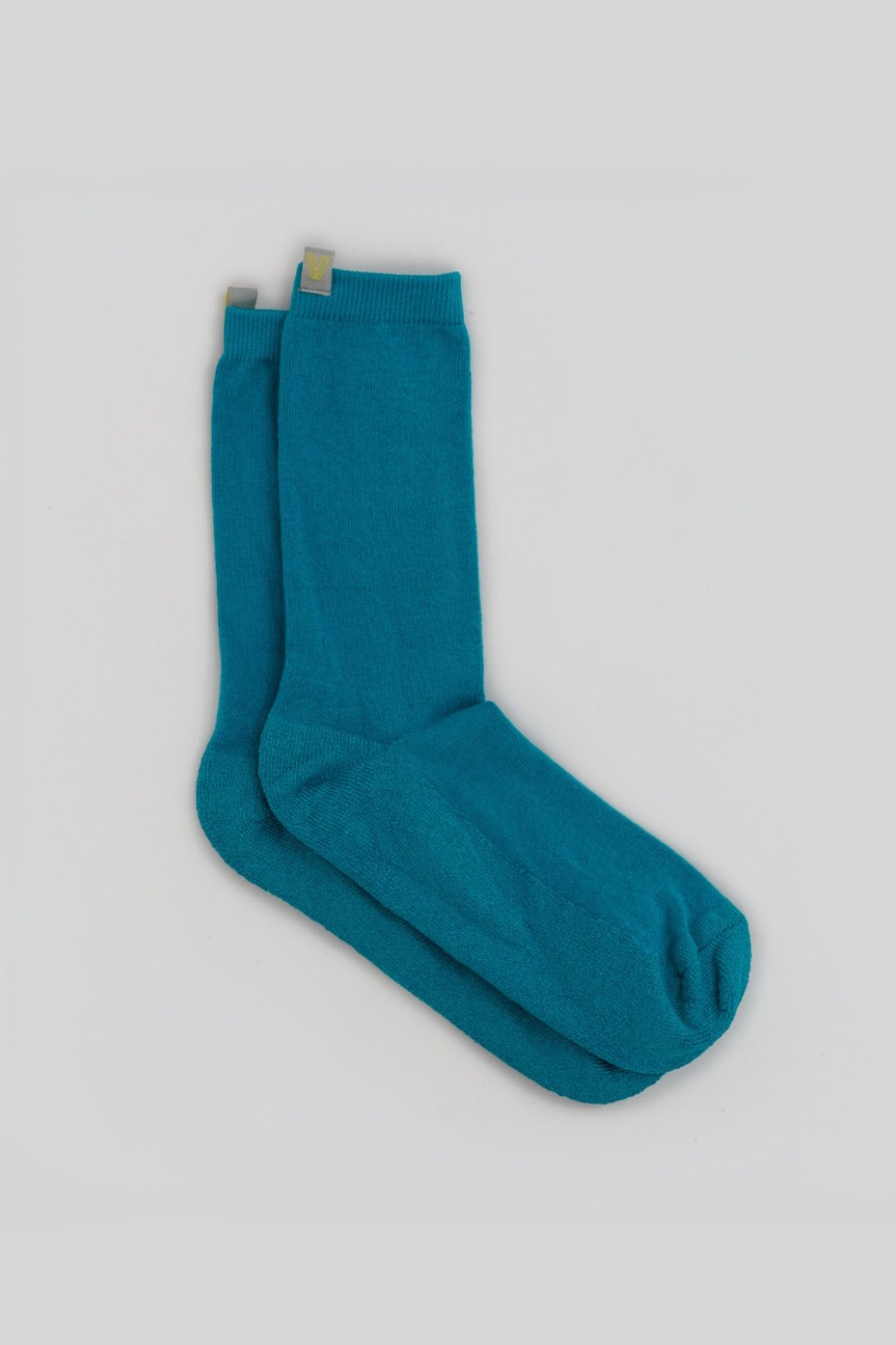 防臭抑菌、透气舒适 休闲和纸袜 蓝色 Papier Crew Socks Blue - 袜子 - 棉 蓝色