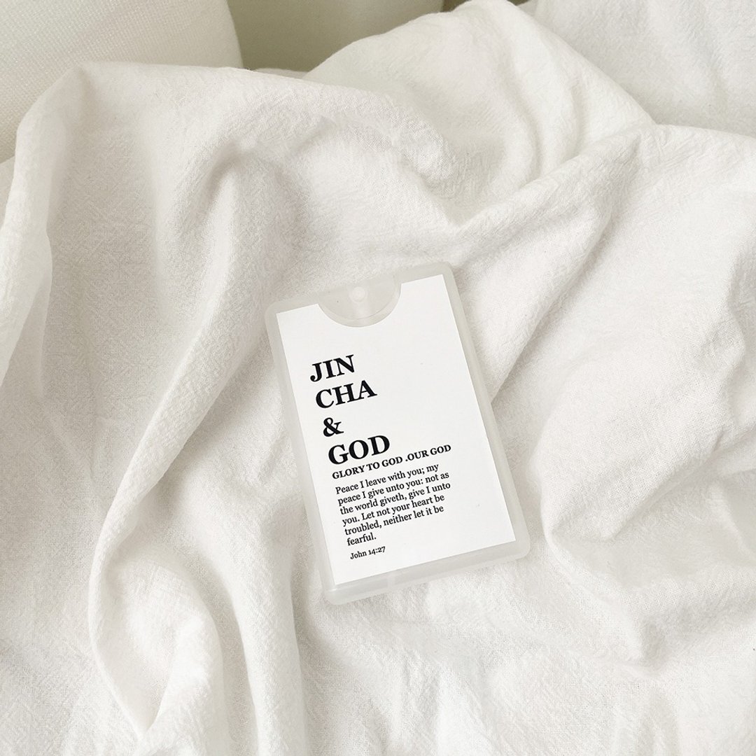 JIN CHA GOD- 20ml随身酒精喷瓶 JIN CHA GOD-GLORY TO GOD . - 其他 - 塑料 