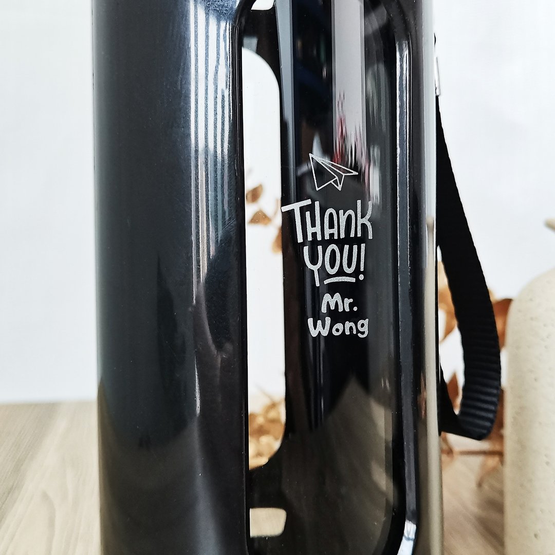 双层隔热玻璃杯水樽泡茶杯定制化玻璃樽 结婚礼物感谢礼物 - 玻璃杯 - 玻璃 