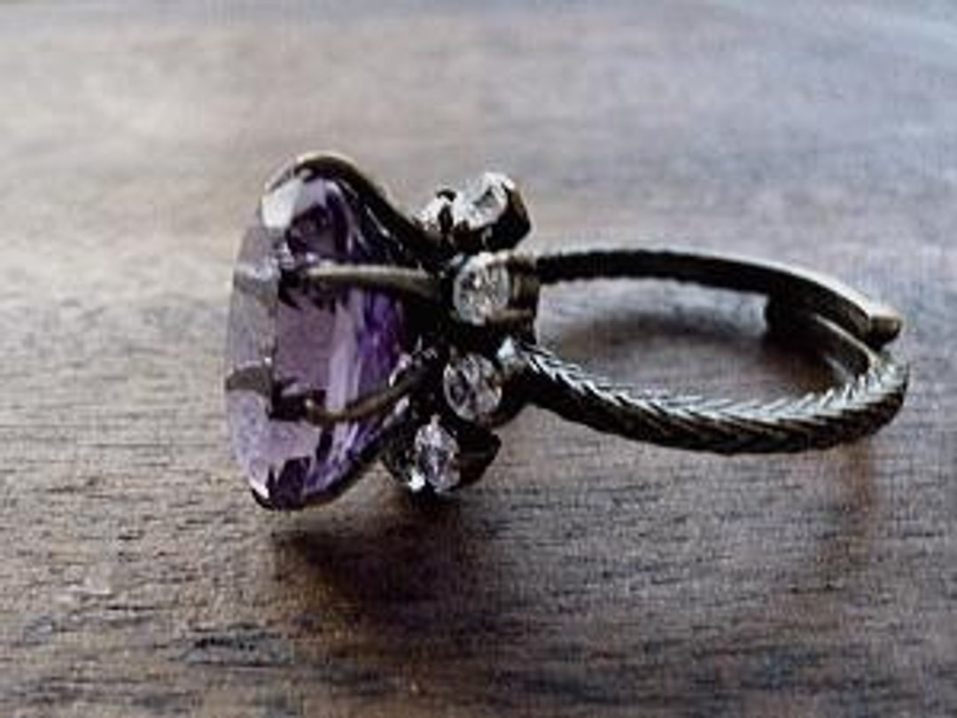 Emerinu amethyst - 戒指 - 其他金属 