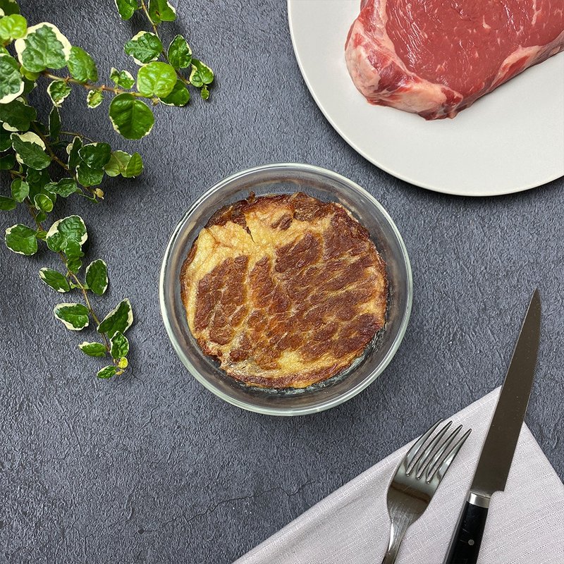 【原味牛肉片】铁质补气 纽澳进口草饲牛 宠物零食－犬猫皆适 - 零食/点心 - 新鲜食材 咖啡色