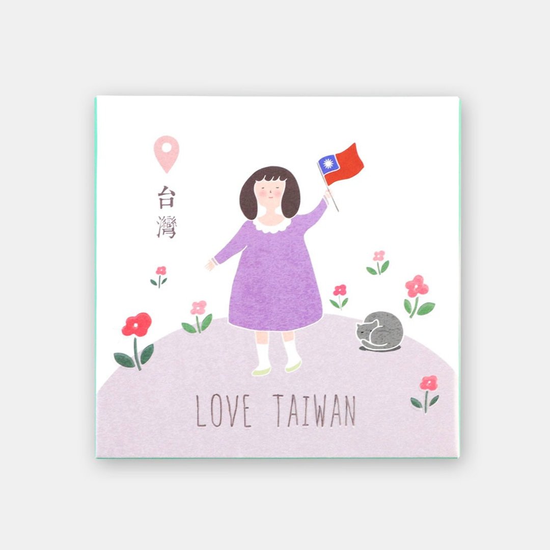 油梦招吸油面纸-玉兰花香(LOVE Taiwan) 台湾纪念品/礼物 - 脸部清洁/卸妆用品 - 浓缩/萃取物 