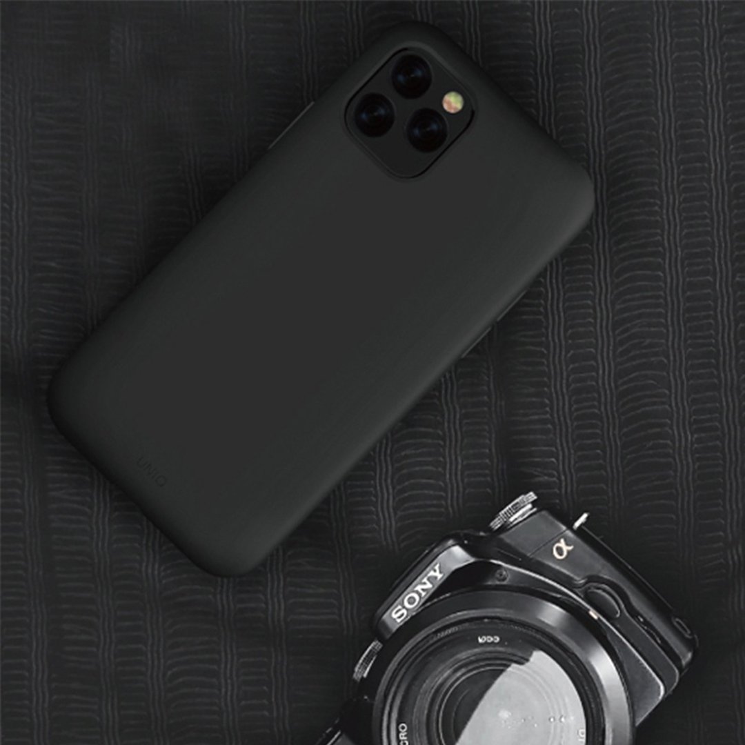 iPhone 11系列 LinoHue液态硅胶手机壳 -黑色 - 手机壳/手机套 - 硅胶 黑色