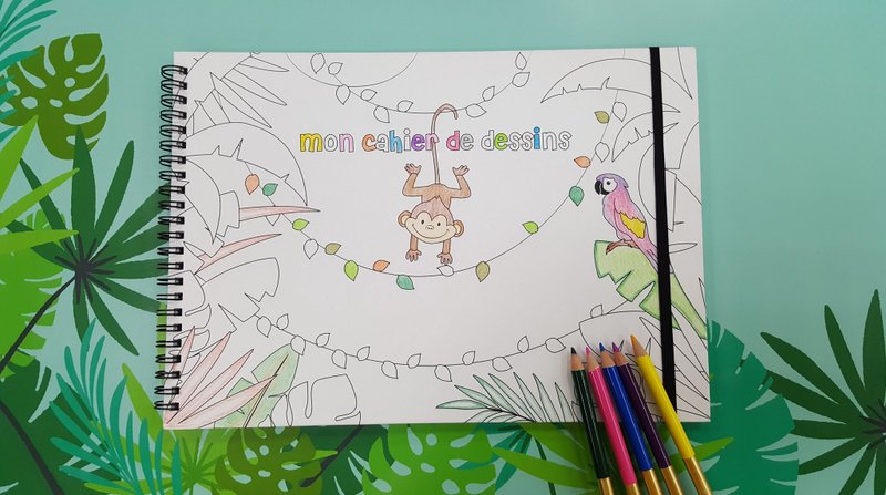 Mon cahier de dessins  ~我的绘画涂鸦本~ - 相簿/相册 - 纸 白色