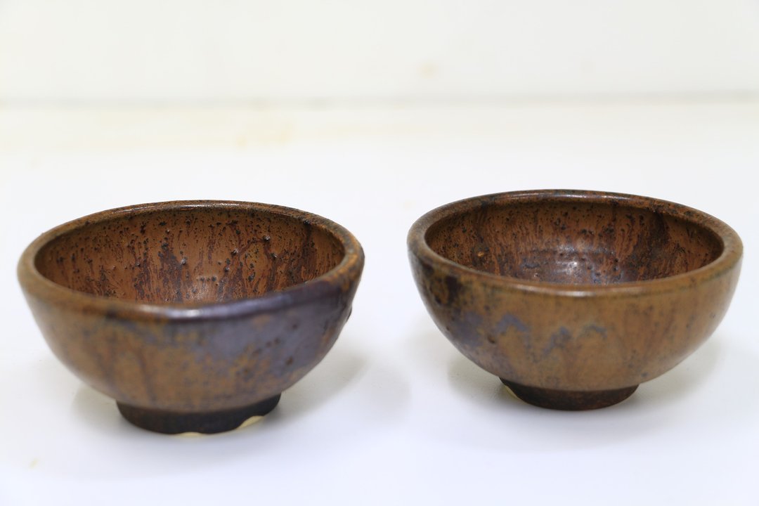 渐层深褐杯-纯手工--手作--拉坯--上釉--陶土 - 茶具/茶杯 - 陶 咖啡色